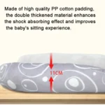 Winter and Summer Baby Stroller Pad Neck Protector Removable Sleeping Pad - Image 4