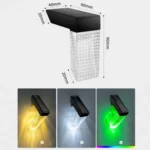 Outdoor Waterproof Courtyard Corridor Steps LED Solar Light - Image 2