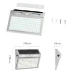 Outdoor Waterproof Lighting Solar LED Wall Lamp - Image 2