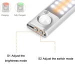 2.8W USB Charging Smart Human Body Sensing Wardrobe Lamp, Length: - Image 4