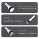 Beemyi 3 In 1 40K Ultrasonic Cavitation Body Slimming Machine RF Beauty Device - Image 5