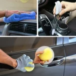 Car Wash Brush Tire Brush Glass Wiper Brush Drill Brush Cleaning Brush Set - Image 6