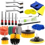 30 PCS / Set Car Beauty Details Brush Drill Brush Car Wash Glove Set - Image 2