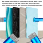 Ceramic Glass Hole Opener Domestic Marble Hole Puncher, Punch Diameter: 16mm - Image 6