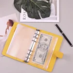 A6 Macaron Notebook PU Loose-leaf Cash Budget Handbook - Image 5