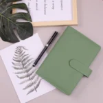 A6 Macaron Notebook PU Loose-leaf Cash Budget Handbook - Image 6