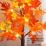 SJ-SD068 LED Maple Home Decoration Lights Christmas Party Lighted Tree, Style: - Image 2