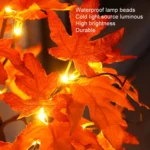 SJ-SD068 LED Maple Home Decoration Lights Christmas Party Lighted Tree, Style: - Image 3