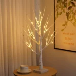 SJ-SD001 LED Christmas Party Decoration Birch Tree Decorative Light, Style:
