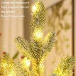 FS-SD045 Pine Needle Tree LED Christmas Atmosphere Home Decoration Light - Image 5