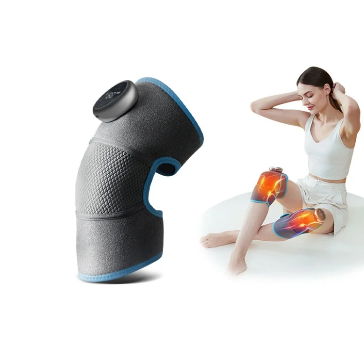 TBD0602951801.webp Electric Heating Therapy Knee Warm Knee Pad Brace Massage,Spec: - Image 1