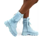 Autumn and Winter Retro Thick-soled Muffin Heel Martin Boots - Image 4