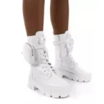 Autumn and Winter Retro Thick-soled Muffin Heel Martin Boots