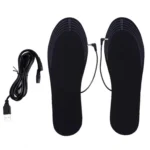 1 Pair USB Heating Insoles Washable Electric Heating Foot Warmer - Image 2