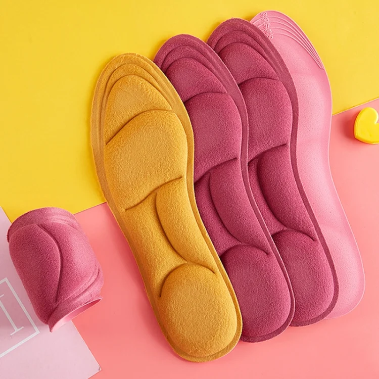 TBD0602955501_B1.webp 1 Pair Cuttable Warmth Padded Thick Insoles Antibacterial Anti-odor Insoles - Image 2