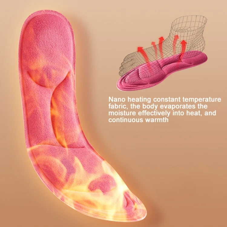 TBD0602955501_B2.webp 1 Pair Cuttable Warmth Padded Thick Insoles Antibacterial Anti-odor Insoles - Image 3