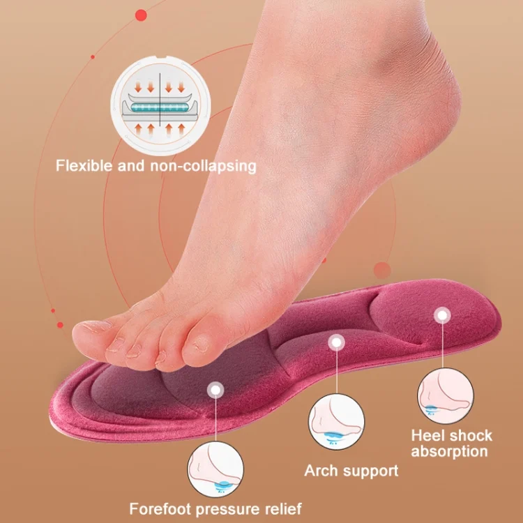 TBD0602955501_B5.webp 1 Pair Cuttable Warmth Padded Thick Insoles Antibacterial Anti-odor Insoles - Image 6