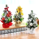 20cm Mini Christmas Decoration Tree Christmas Day Shopping Mall Decorative Props - Image 2