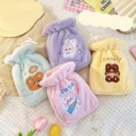 Plush Embroidery Washable Can Be Crossbody Water-Filled Warm Water Bag - Image 2