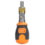 2050E 8 in 1 Portable Multifunctional S2 Batch Head Two-way Ratchet Screwdriver Set