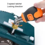 2050E 8 in 1 Portable Multifunctional S2 Batch Head Two-way Ratchet Screwdriver Set - Image 4