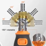 2050E 8 in 1 Portable Multifunctional S2 Batch Head Two-way Ratchet Screwdriver Set - Image 5