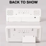 Colorful Fonts LED Electronic Alarm Clock Large Screen Clock - Image 5