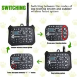 TF68 2-in-1 Dog Trainer Outdoor Electronic Wireless Fence With Collar - Image 3