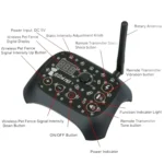 TF68 2-in-1 Dog Trainer Outdoor Electronic Wireless Fence With Collar - Image 4