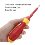 VDE Insulated Handle Electrician Screwdriver Set Home Maintenance Tools - Image 3