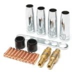 Welding Torch Insulation Sleeve Cover Nozzle Head Spring Tool Spare Kit - Image 2