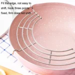 304 Stainless Steel Semicircular Drain Rack , Size: 20cm - Image 5