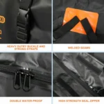 600D Oxford Cloth Car Roof Waterproof Luggage Storage Bag, Style: - Image 3