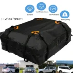600D Oxford Cloth Car Roof Waterproof Luggage Storage Bag, Style: - Image 5