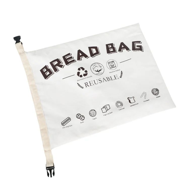TBD0602969701A.webp Cotton TPU Bread Bag With Clasp Reusable Storage Bag - Image 1