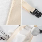 Cotton TPU Bread Bag With Clasp Reusable Storage Bag - Image 4