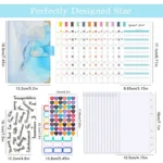 A6 Leather Loose-leaf Budget Book Handbook Notepad - Image 2