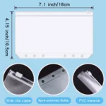 A6 Leather Loose-leaf Budget Book Handbook Notepad - Image 4