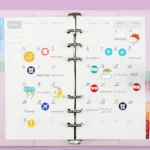 A6 Macaron PU Leather Loose-leaf Notebook Cash Budget Handbook - Image 6