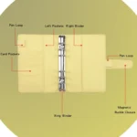 A6 Dazzling Color Loose-leaf Handbook Laser Macaroon PU Cash Budget Book - Image 5