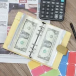 A6 Dazzling Color Loose-leaf Handbook Laser Macaroon PU Cash Budget Book - Image 6