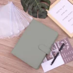 A5 Macaron Notebook PU Loose-leaf Cash Budget Handbook - Image 6