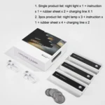 TW-L56 Linkage Human Body Induction Night Light USB Magnetic Corridor Lamp - Image 5