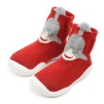 D2201 Children Cartoon Tube Floor Socks Knitted Soft Bottom Baby Shoes Socks