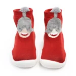 D2201 Children Cartoon Tube Floor Socks Knitted Soft Bottom Baby Shoes Socks - Image 6