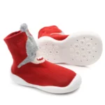 D2201 Children Cartoon Tube Floor Socks Knitted Soft Bottom Baby Shoes Socks - Image 2