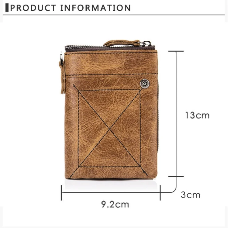 TBD0602980801_B2.webp BUFF CAPTAIN 013 RFID Anti-theft Detachable Retro Leather Wallet with Multiple Dard Dlots - Image 3