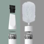 DY701 3 In 1 Electric Feather Duster Handheld Telescopic Dust Clean Brush - Image 2