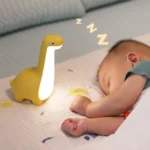 Dinosaur Night Light USB Rechargeable Sleeping Companion Ambient Warm Light - Image 4