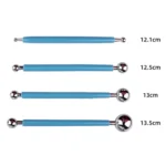 Ceramic Clay Indentation Sculpting Scraper Dotted Drill Nail Art Pen - Image 4